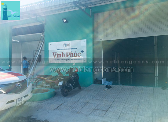 Chủ đầu tư: Công ty CP TM Sản Xuất Thiết Bị Y Tế Vĩnh Phúc